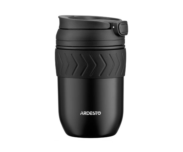 Термокружка Ardesto Cosy AR2640BT черная 400 мл