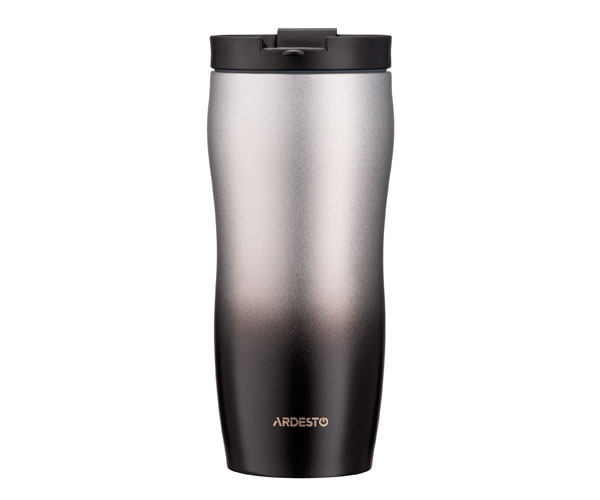 Термокружка Ardesto Metallic AR2645BM черная 450 мл