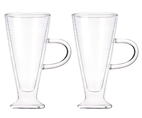 Набор чашек с ручками и двойными стенками Ardesto AR2623BHR 2 шт 230 мл