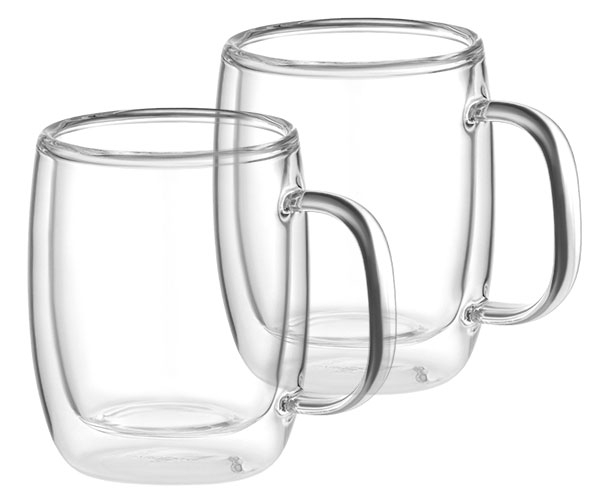 Набор чашек с ручками и двойными стенками Ardesto AR2625BH 2 шт 250 мл