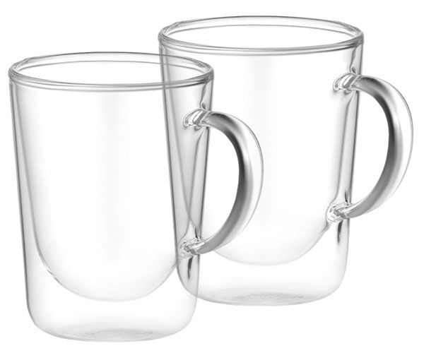 Набор чашек с ручками и двойными стенками Ardesto AR2635BH 2 шт 350 мл