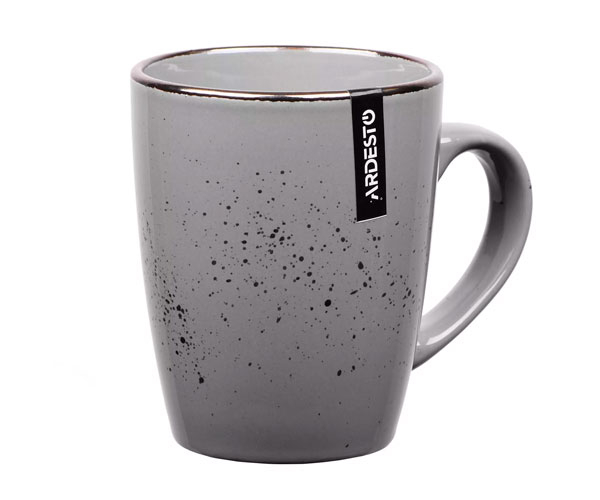 Чашка Ardesto Bagheria grey AR2936GREY 360 мл