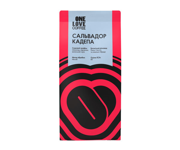 Кофе ONE LOVE Salvador Cadepa espresso в зернах 250 г