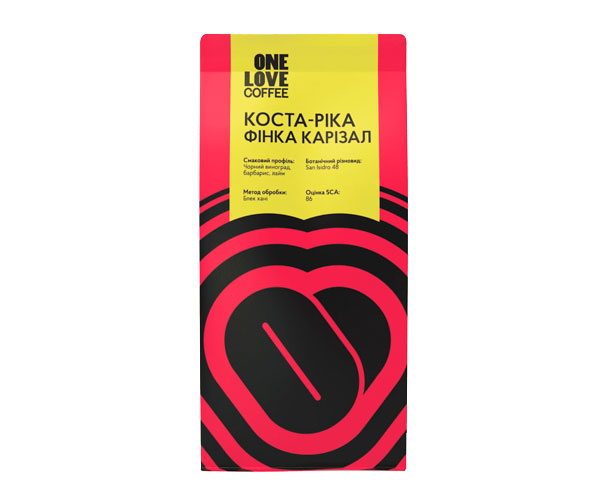 Кофе ONE LOVE Costa Rica Finca Carizal filter в зернах 250 г
