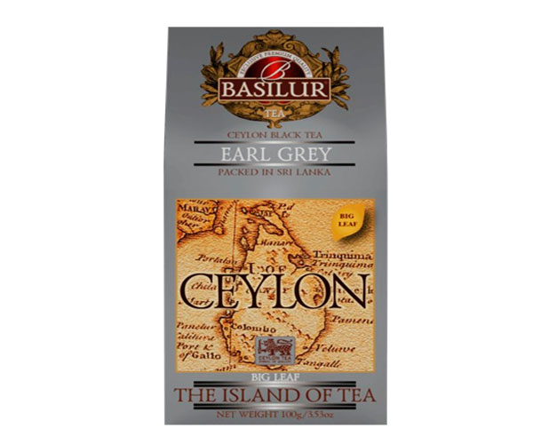 Черный чай Basilur Эрл Грей с маслом бергамота 100 г