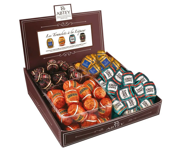 Шоколадные конфеты ABTEY Snowbox Assorted Barrels 920 г