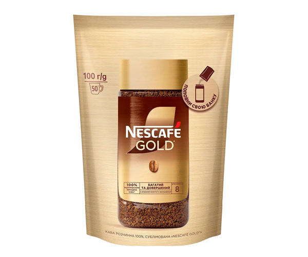 Кофе Nescafe Gold растворимый м/у 100 г