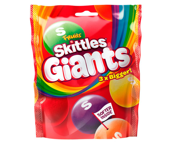 Драже Skittles Giants Fruits 132 г