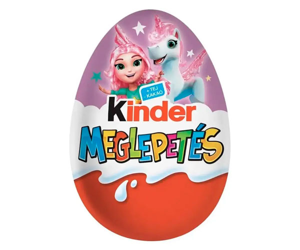 Шоколадное яйцо Kinder Tojs Surprise Princess Unicorn 20 г