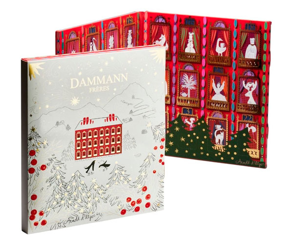Чайный подарочный набор Dammann Freres Рождественский календарь фото