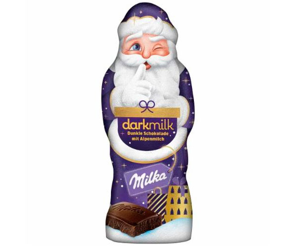 Шоколадный Дед Мороз Milka Santa Darkmilk 100 г