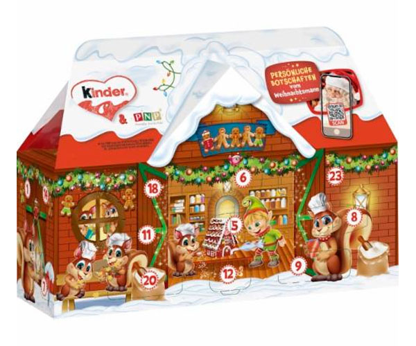 Адвент-календарь Kinder Домик 3D-House 234 г