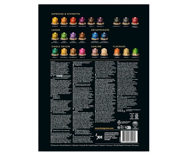 Адвент-календарь L'OR с кофе в капсулах 24 шт купить