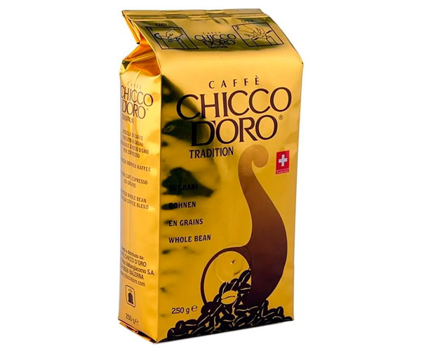 Кофе Chicco D'oro Tradition в зернах 250 г