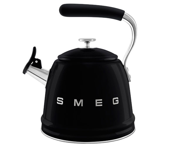 Чайник со свистком SMEG WKF01BL черный 2,3 л