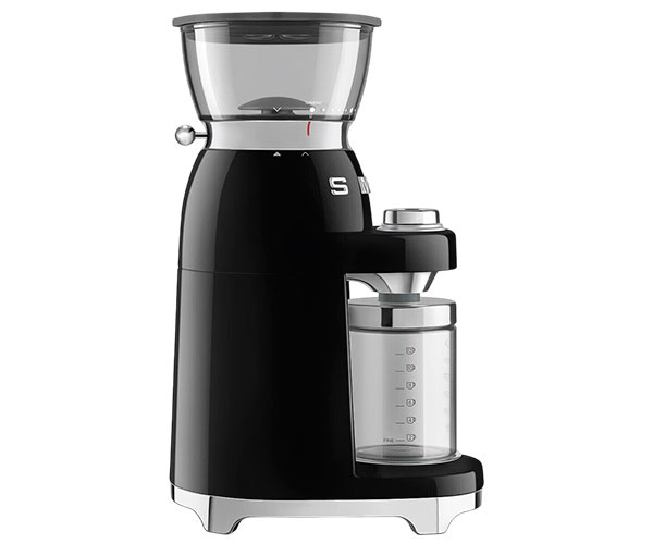 Кофемолка SMEG 50'S RETRO STYLE CGF03BLEU черная фото