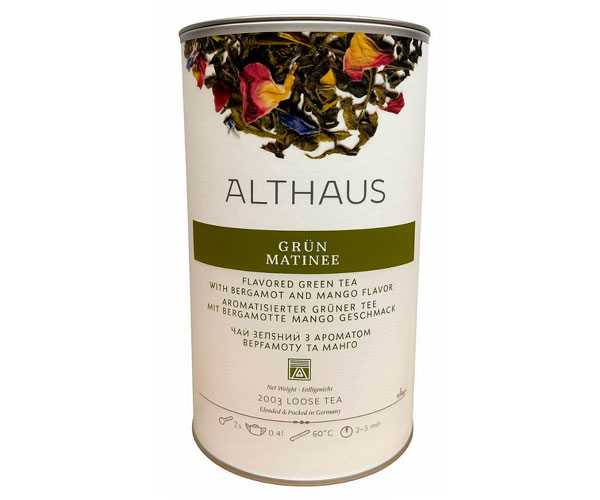 Зеленый чай Althaus Grün Matinee ж/б 200 г