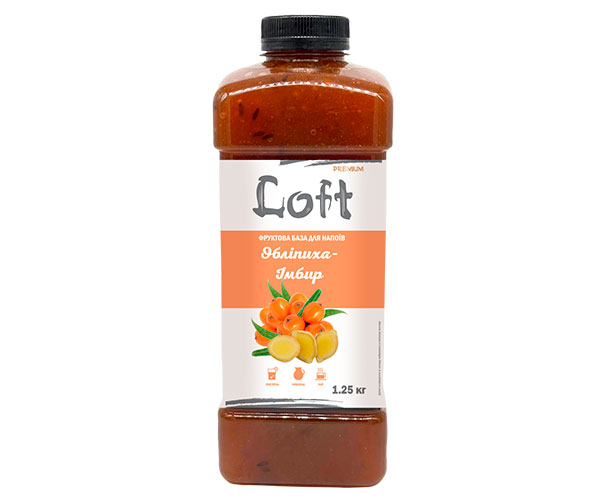 Основа для напитков Loft Облепиха-Имбирь 1,25 л