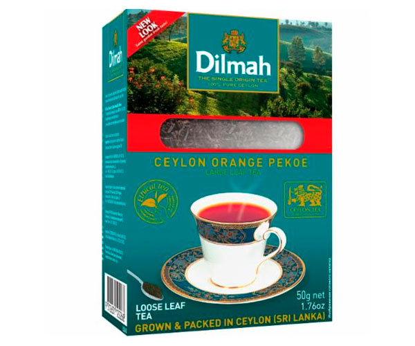 Черный чай Dilmah Ceylon Orange Pekoe 50 г