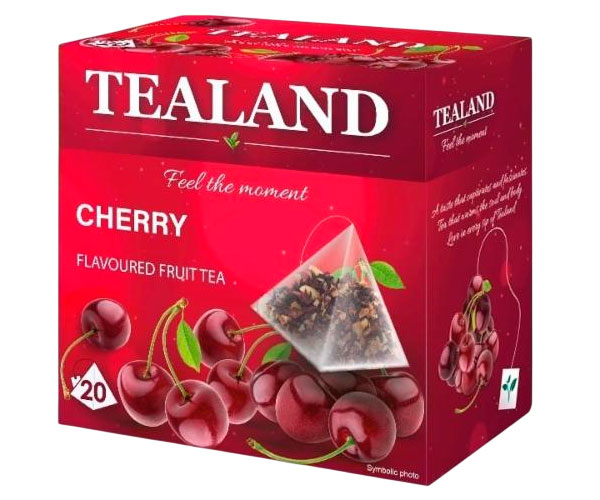 Фруктовый чай Tealand Cherry в пакетиках 20 шт