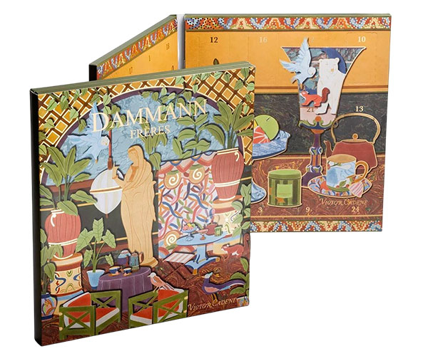 Чайный подарочный набор Dammann Freres Календарь Рождества фото