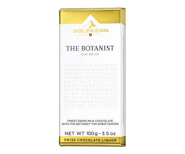 Молочный шоколад Goldkenn The Botanist Gin Liquor Bar 100 г