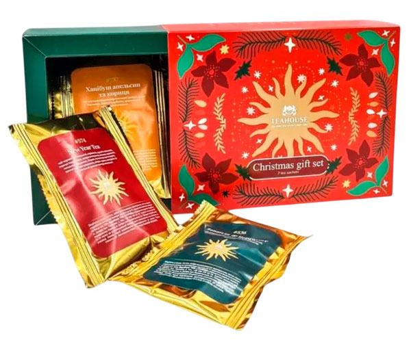 Подарочный набор чая Teahouse Christmas gift set фото
