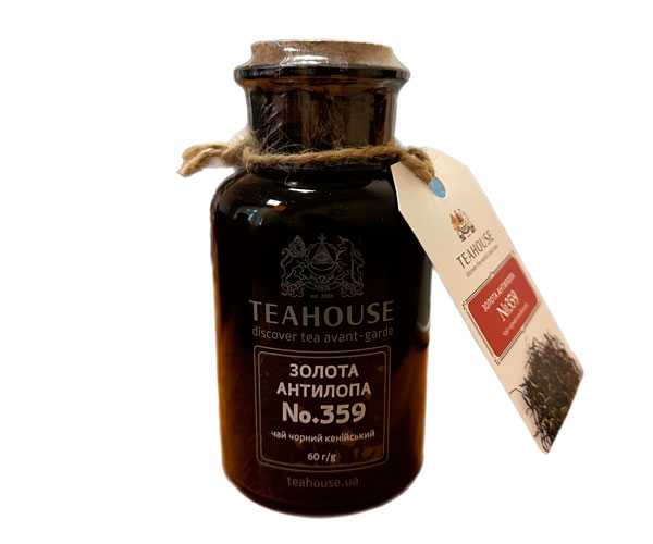 Черный чай Teahouse №359 Золотая Антилопа с/б 60 г