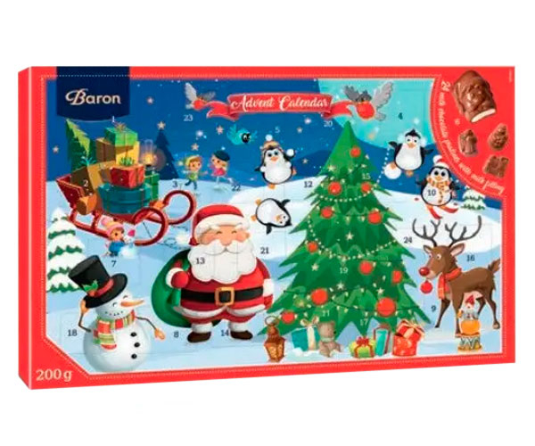 Адвент-календарь Baron Milano 200 г