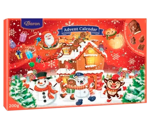 Адвент-календарь Baron Milano 200 г фото