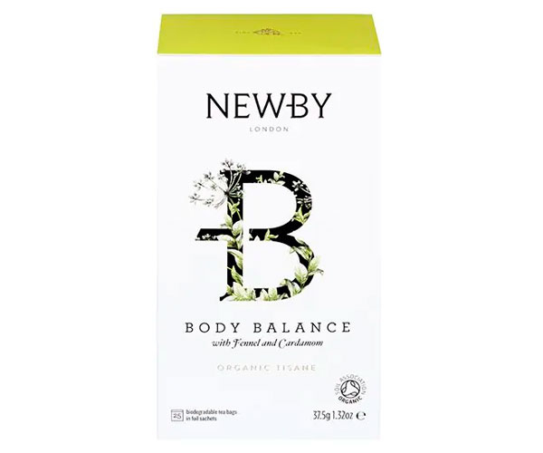 Травяной чай Newby Body Balance Organic в пакетиках 25 шт
