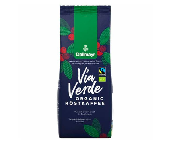 Кофе Dallmayr Via Verde Organic Rostkaffee молотый 500 г
