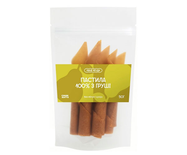 Пастила Смак Життя Груша 100% 50 г