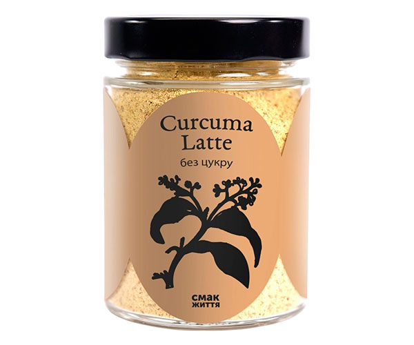 Напиток Смак Життя Куркума латте без сахара с/б 180 г