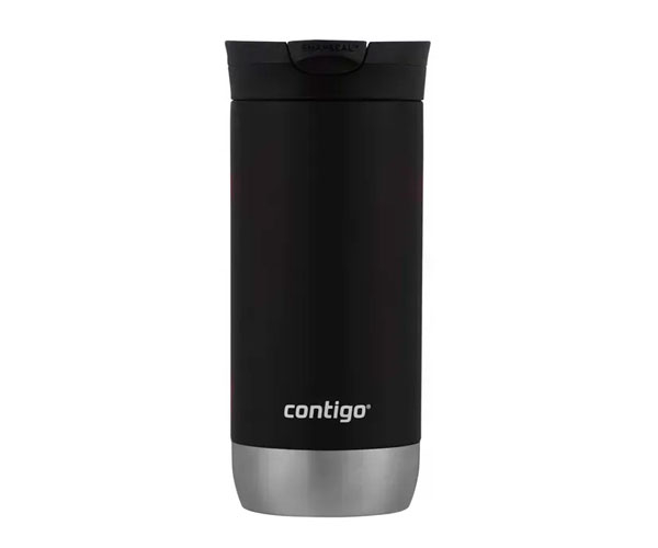 Термокружка Contigo Huron 2.0 SnapSeal черная 470 мл