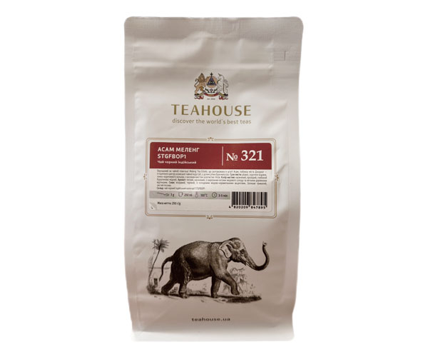 Черный чай Teahouse №321 Ассам Меленг 250 г