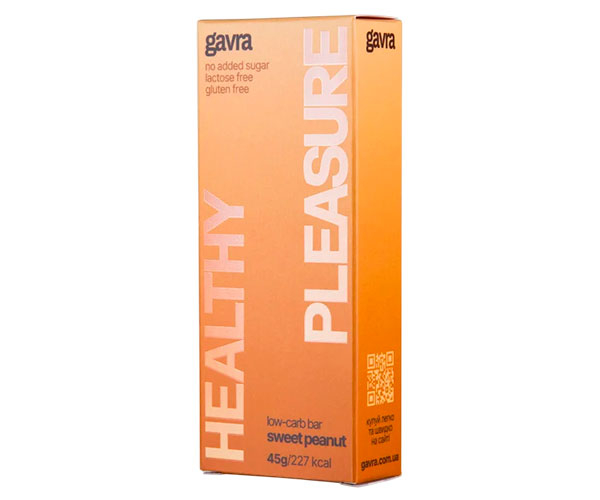Батончик Gavra Арахисовый сладкий 45 г