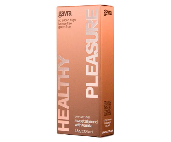 Батончик Gavra Миндальный 45 г