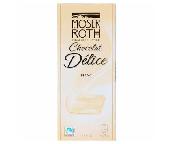 Белый шоколад Moser Roth Delice Blanc 150 г