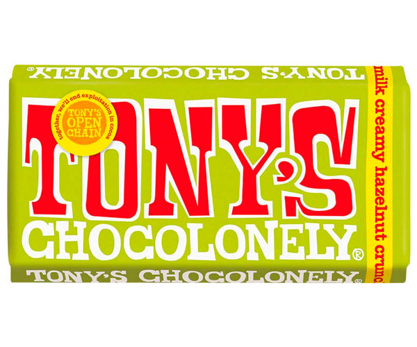 Молочный шоколад Tony’s Chocolonely Лесной орех 180 г