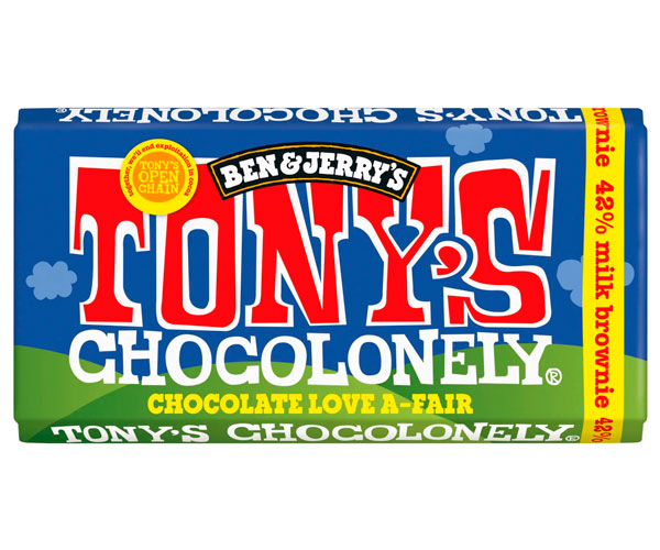 Темно-молочный шоколад Tony’s Chocolonely Брауни 180 г