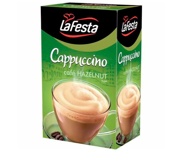 Растворимый капучино LaFesta Hazelnut 125 г
