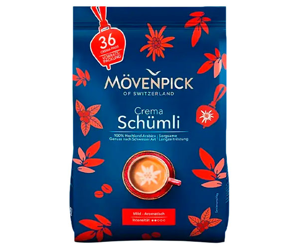 Кофе Movenpick Crema Schumli в монодозах 36 шт
