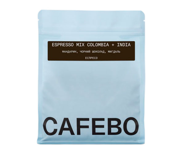 Кофе CafeBoutique Mix Colombia + India espresso в зернах 500 г