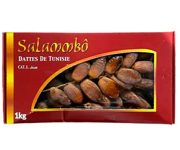 Финики Salammbo Тунисские на веточке 1 кг