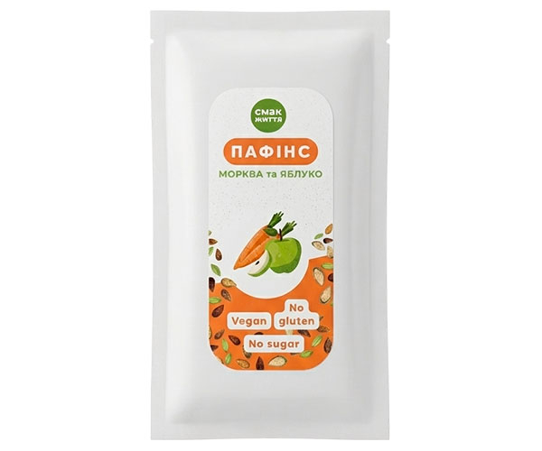 Пафинс сублимированный Смак Життя Яблоко-Морковь 10 г