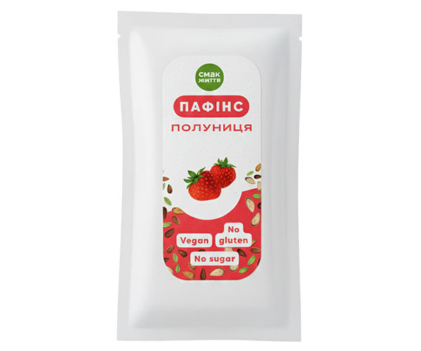 Пафинс сублимированный Смак Життя Яблоко-Клубника 10 г