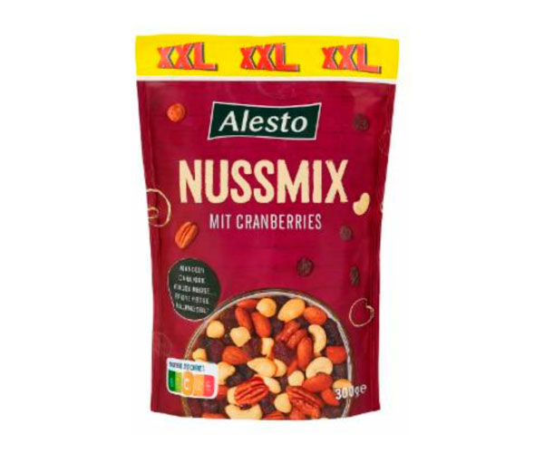 Микс Alesto NussMix mit Cranberry 300 г