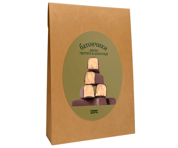 Батончик Смак Життя Шоколадный кокос 5 шт