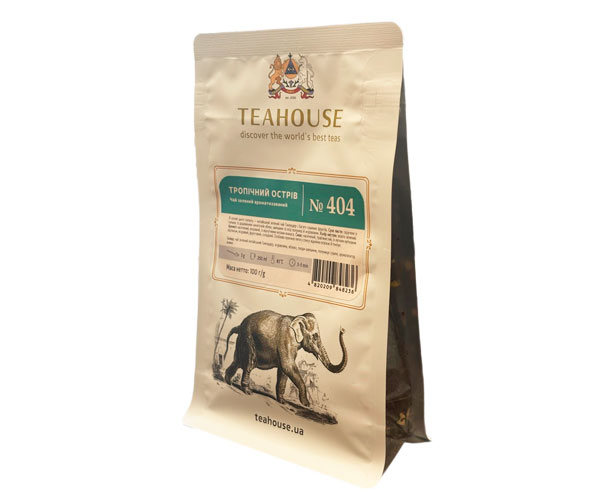 Зеленый чай Teahouse №404 Тропический остров 100 г